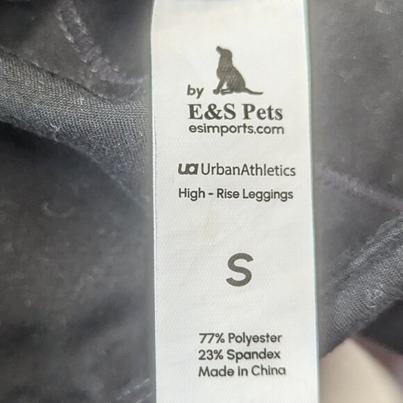 E & S Pets Jack Russell Terrier Leggings Black Size Small - Picture 11 of 16